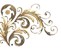 Gold Corner Flourish-top