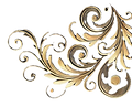 Gold Corner Flourish-bttm