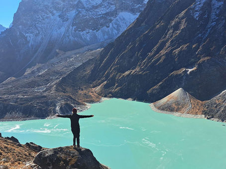 Reisblog: Dag 12 drie hoge passen Everest Base Camp trek, Lobuche - Dzonglha