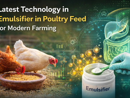 Latest Technology in Emulsifier in Poultry Feed for Modern Farming