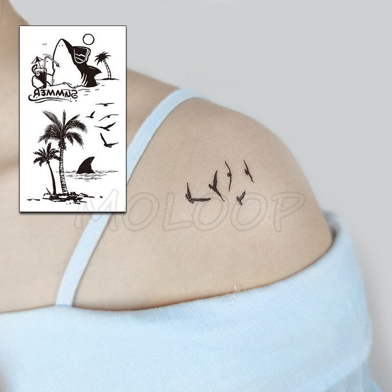 Miniature : Tattoos for Women Men Body Makeup Waterproof Stickers