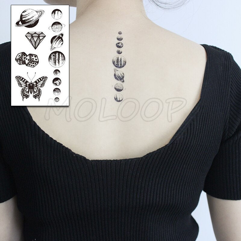 Miniature : Tattoos for Women Men Body Makeup Waterproof Stickers