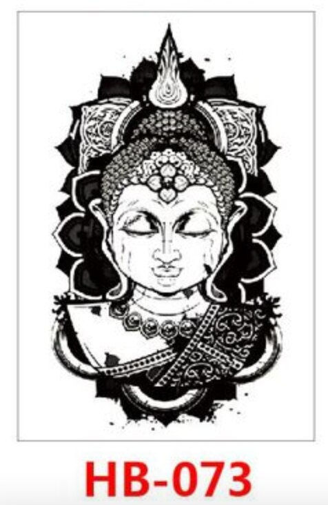 Miniature : Fake Arm Temporary Tattoo 210*148mm Cheap Things Femme Sticker for Men Women