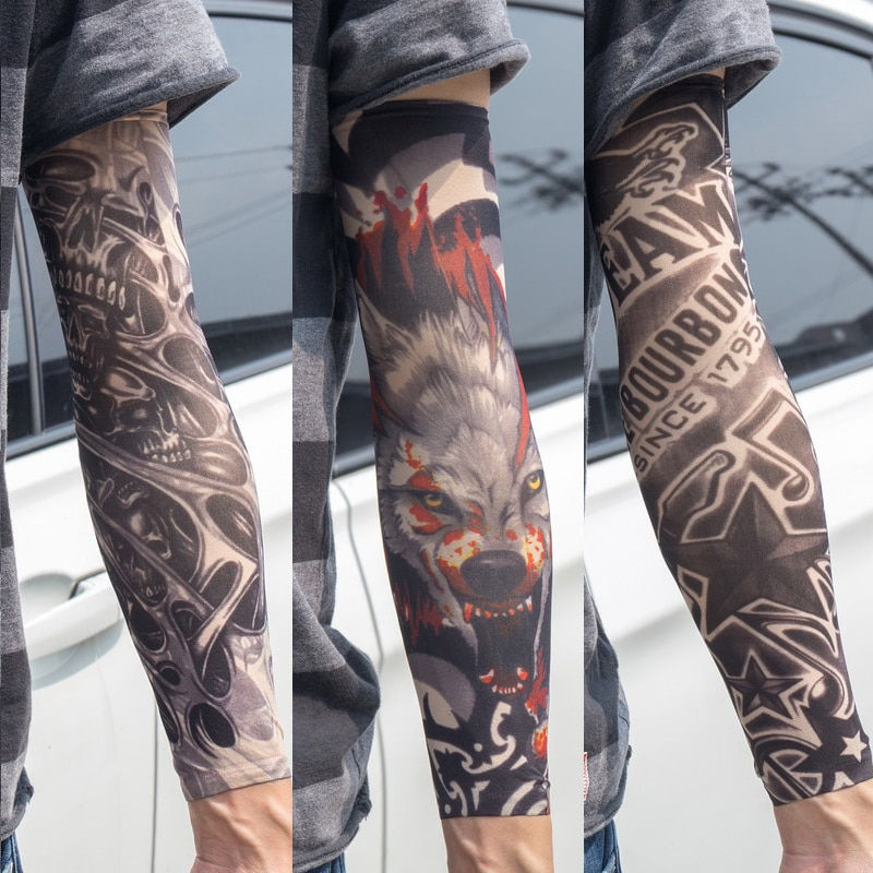 Miniature : 3pcs/Lot New  Temporary Tattoo Wolf Totem Dragon  Cool Men