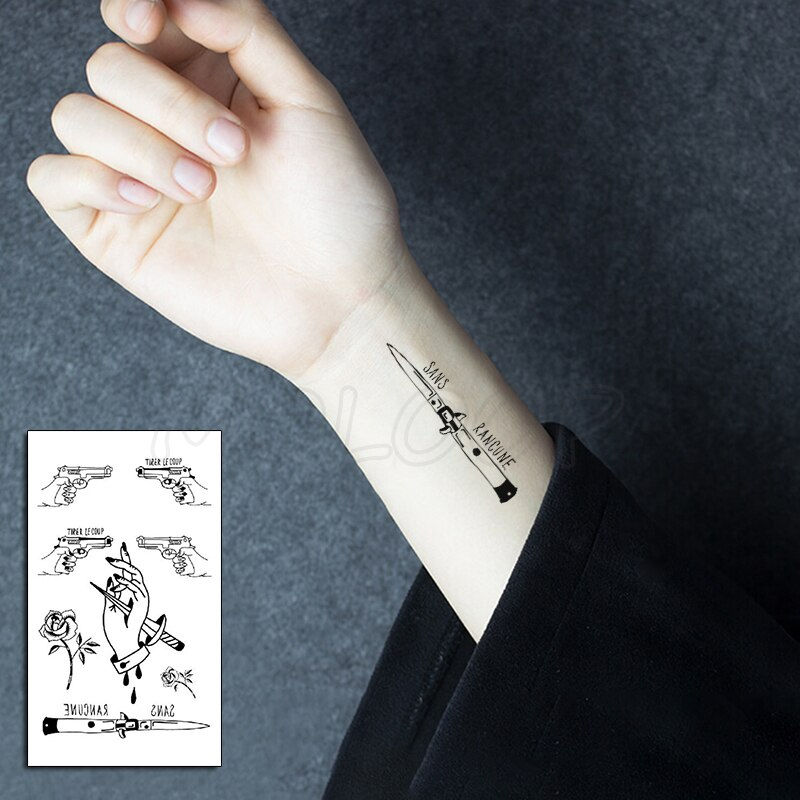Miniature : Tattoos for Women Men Body Makeup Waterproof Stickers