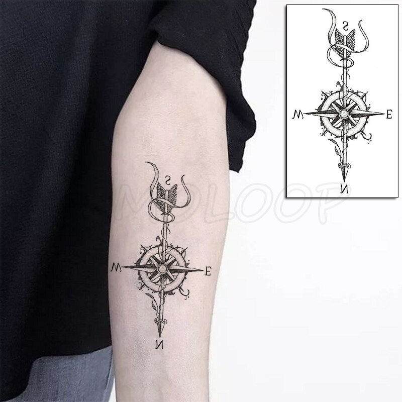 Miniature : Tattoos for Women Men Body Makeup Waterproof Stickers