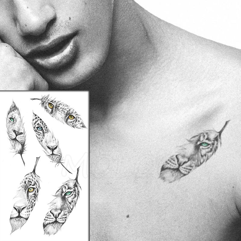 Miniature : Tattoos for Women Men Body Makeup Waterproof Stickers