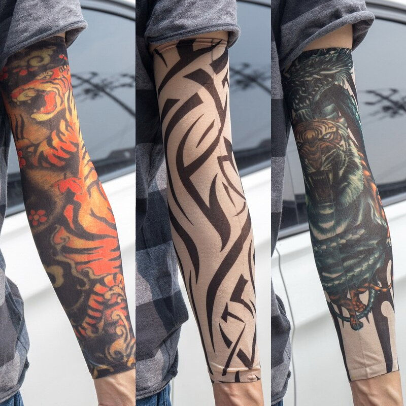 Miniature : 3pcs/Lot New  Temporary Tattoo Wolf Totem Dragon  Cool Men