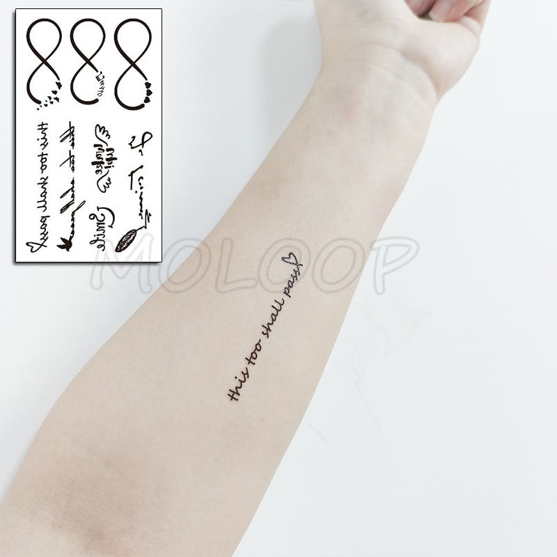 Miniature : Tattoos for Women Men Body Makeup Waterproof Stickers
