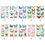 Miniature : Supplies Waterproof Cute Pattern Butterfly Temporary Tatoos Fake Tattoo for Kids