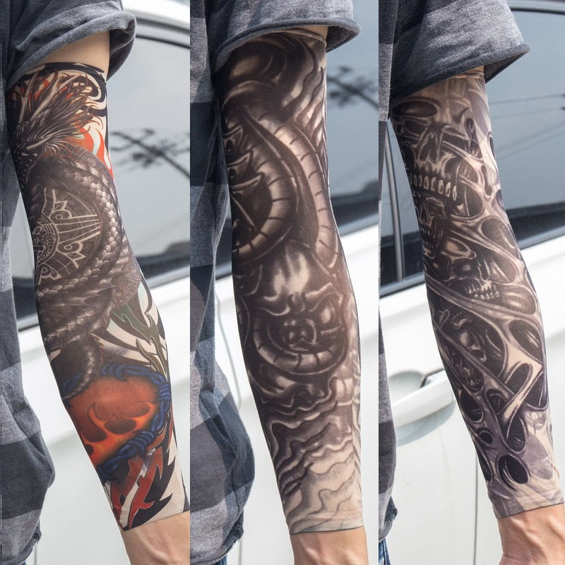 Miniature : 3pcs/Lot New  Temporary Tattoo Wolf Totem Dragon  Cool Men