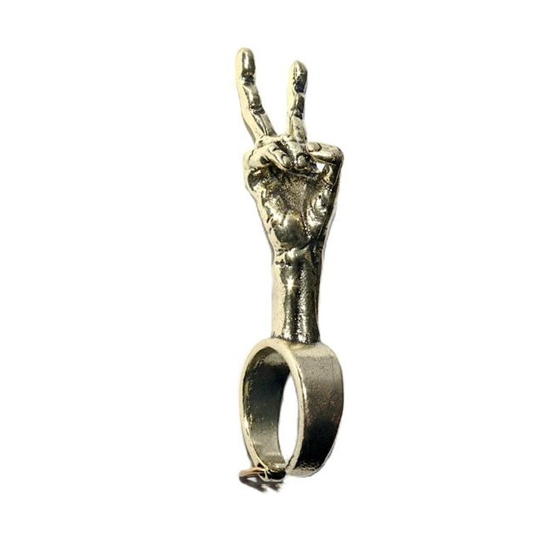Miniature : Vintage Dragon Shaped Cigarette Ring Gadgets for Men Smoking Pipe Accessories