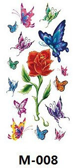 Miniature : Waterproof  Tattoo Stickers Body Transfer Tattoo
