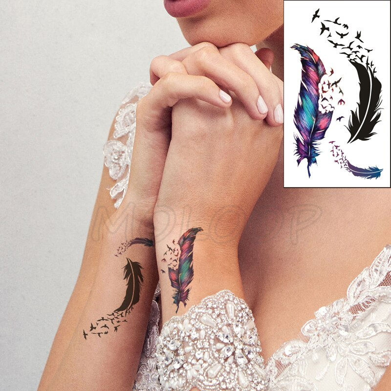 Miniature : Tattoos for Women Men Body Makeup Waterproof Stickers