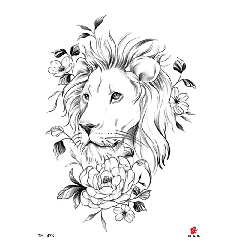 Miniature : Waterproof Temporary  for Women Men Tattoo Sticker