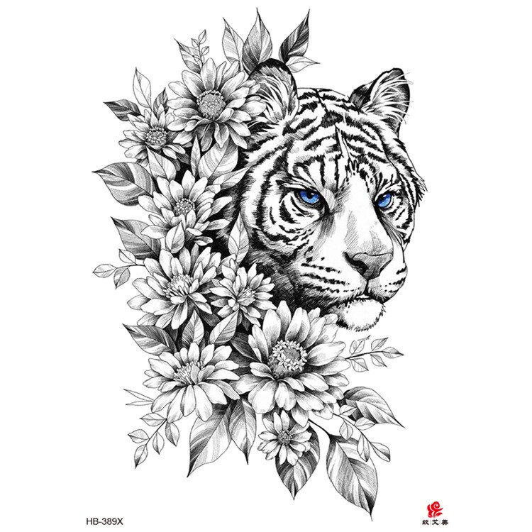 Miniature : Waterproof Temporary  for Women Men Tattoo Sticker