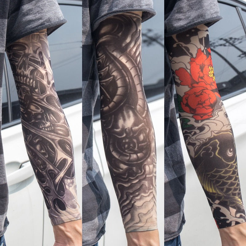 Miniature : 3pcs/Lot New  Temporary Tattoo Wolf Totem Dragon  Cool Men