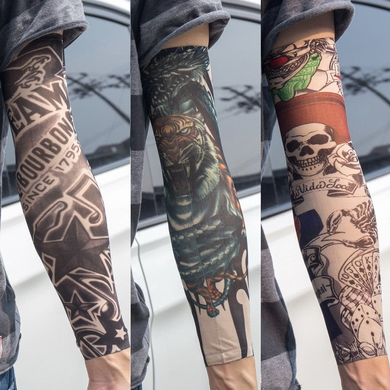 Miniature : 3pcs/Lot New  Temporary Tattoo Wolf Totem Dragon  Cool Men