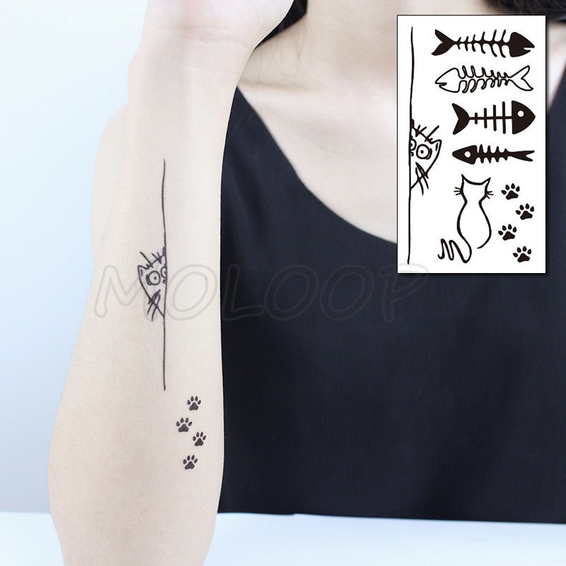Miniature : Tattoos for Women Men Body Makeup Waterproof Stickers