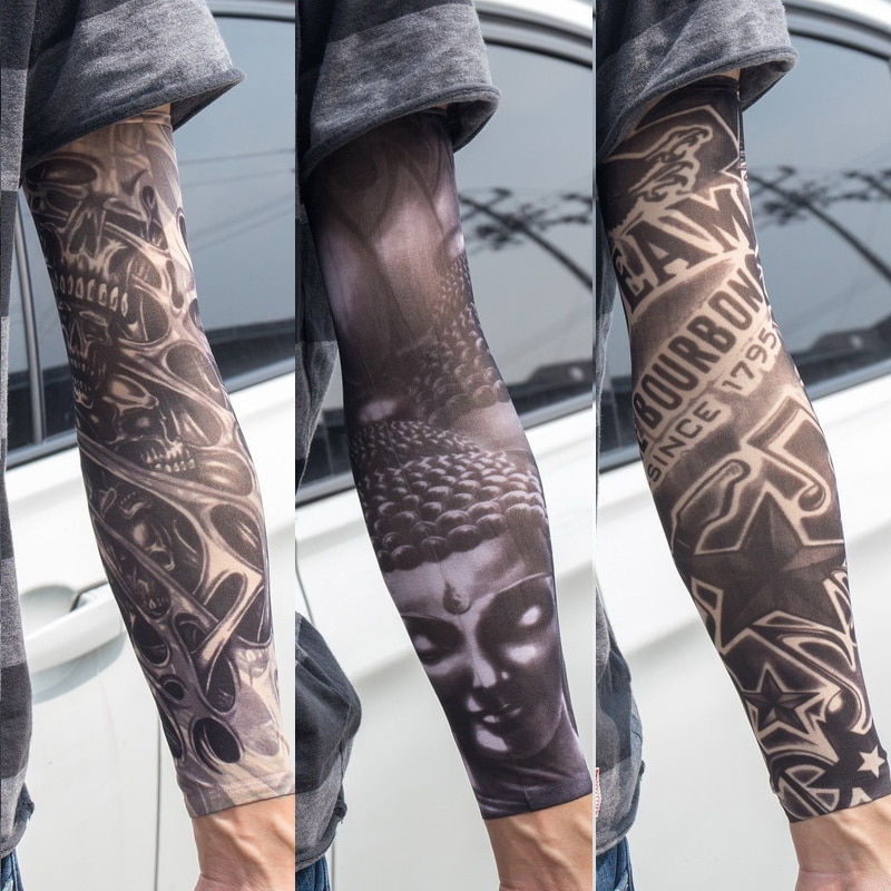 Miniature : 3pcs/Lot New  Temporary Tattoo Wolf Totem Dragon  Cool Men