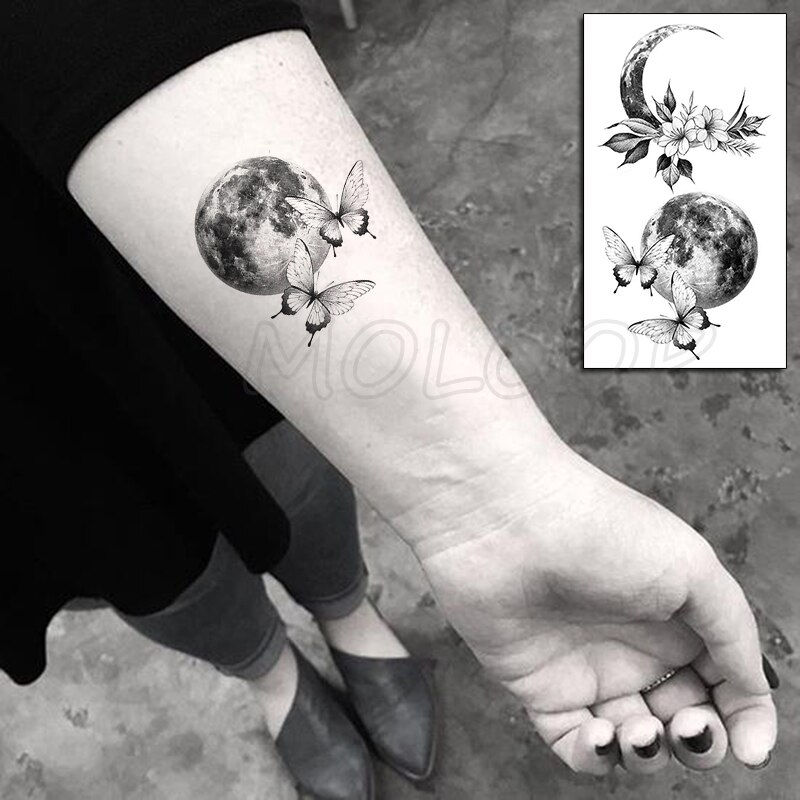 Miniature : Tattoos for Women Men Body Makeup Waterproof Stickers