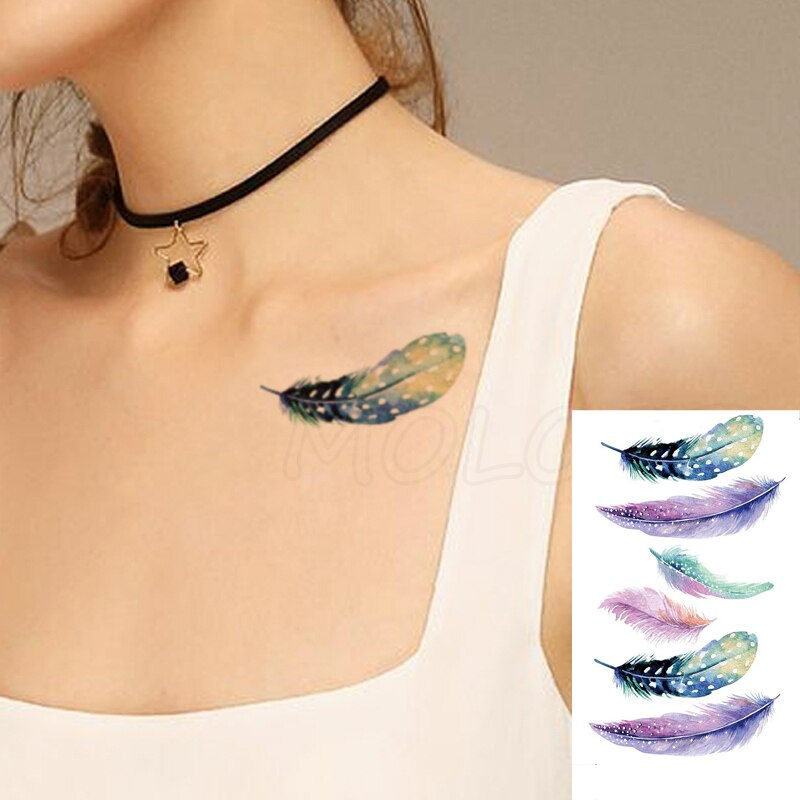 Miniature : Tattoos for Women Men Body Makeup Waterproof Stickers