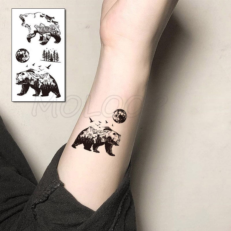 Miniature : Tattoos for Women Men Body Makeup Waterproof Stickers