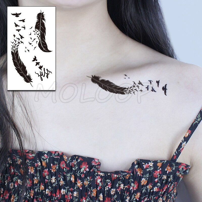 Miniature : Tattoos for Women Men Body Makeup Waterproof Stickers