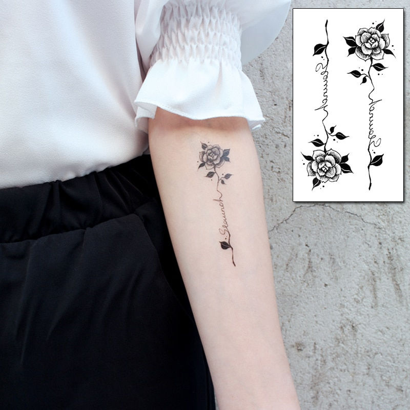 Miniature : Tattoos for Women Men Body Makeup Waterproof Stickers