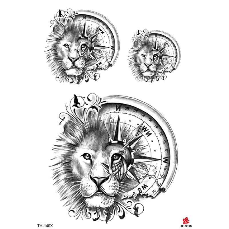 Miniature : Waterproof Temporary  for Women Men Tattoo Sticker