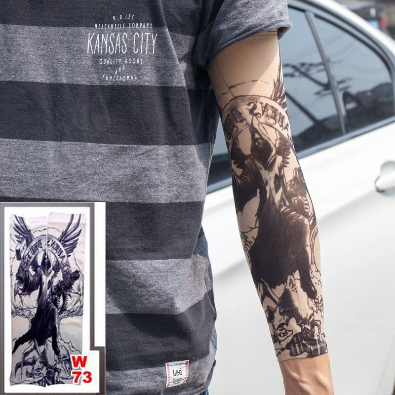 Miniature : 3pcs/Lot New  Temporary Tattoo Wolf Totem Dragon  Cool Men