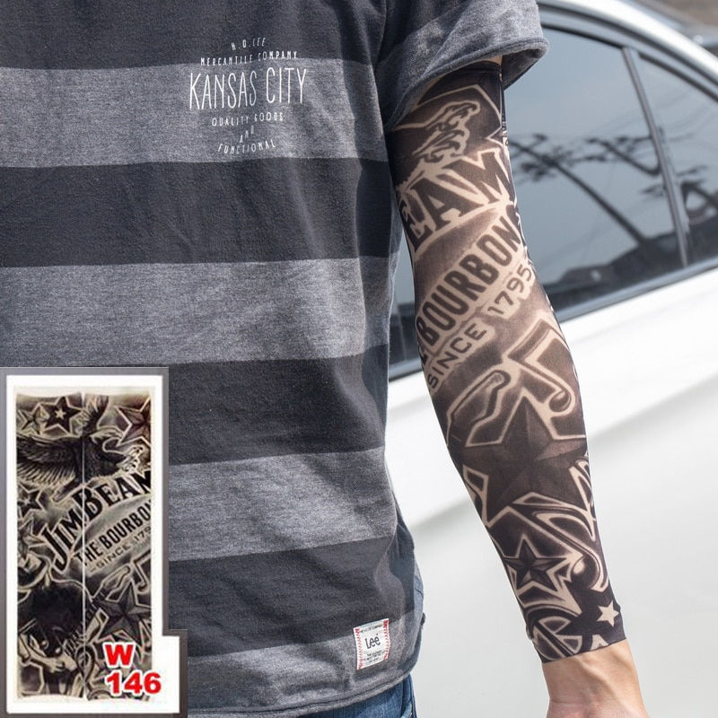 Miniature : 3pcs/Lot New  Temporary Tattoo Wolf Totem Dragon  Cool Men