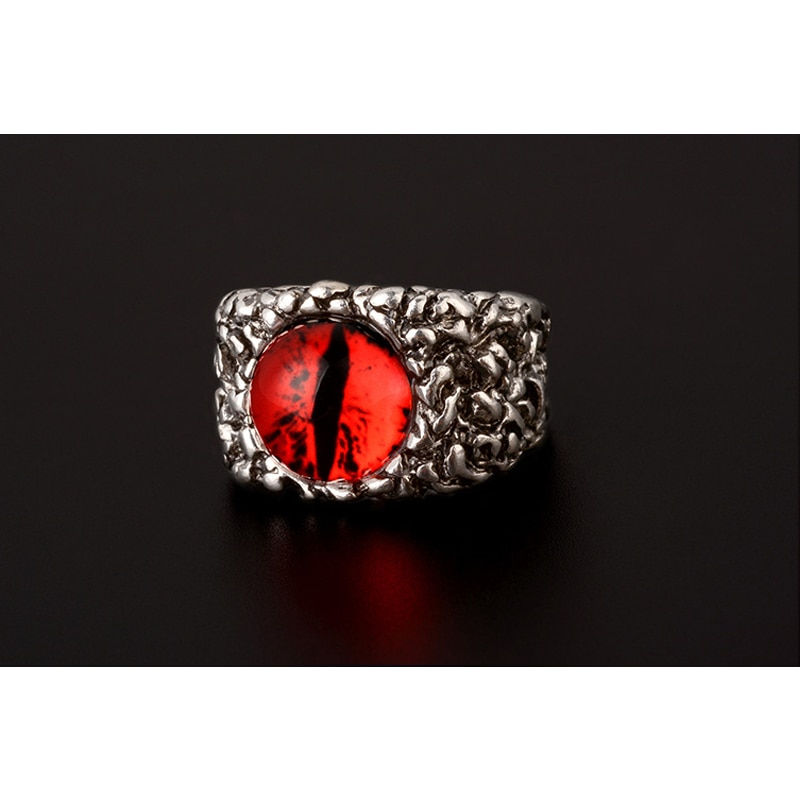 Miniature : Fashion Creative Evil Eye Rings for Men Women Personality Male Ring Jewelry