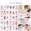 Miniature : Temporales Sexy Tattoo for Woman Waterproof Temporary Tattoos