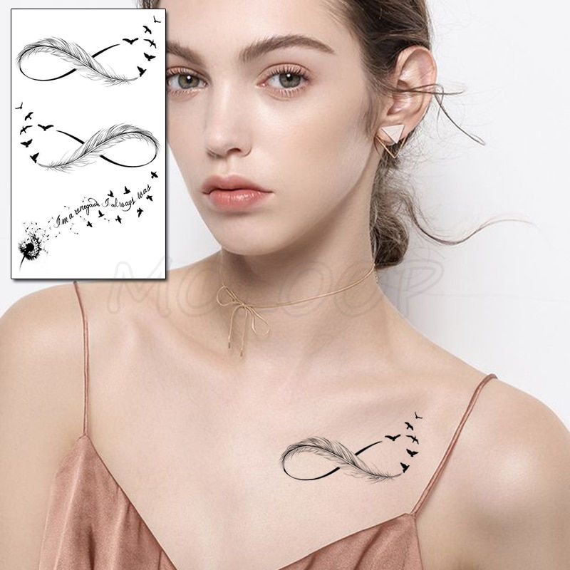 Miniature : Tattoos for Women Men Body Makeup Waterproof Stickers