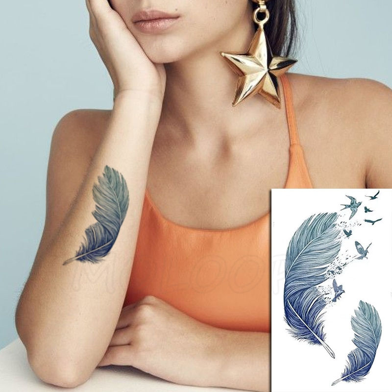 Miniature : Tattoos for Women Men Body Makeup Waterproof Stickers