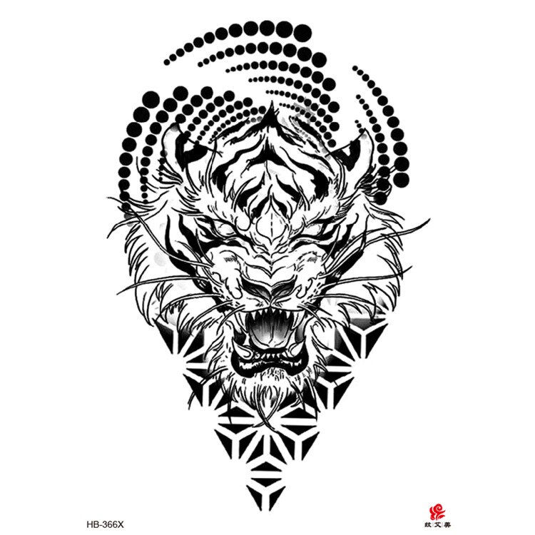 Miniature : Waterproof Temporary  for Women Men Tattoo Sticker
