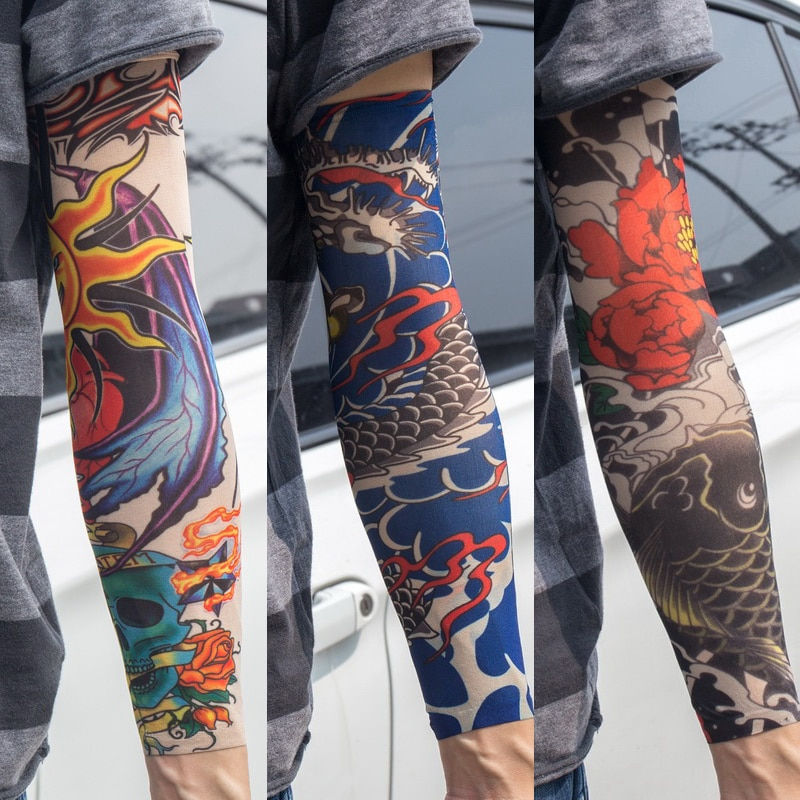 Miniature : 3pcs/Lot New  Temporary Tattoo Wolf Totem Dragon  Cool Men
