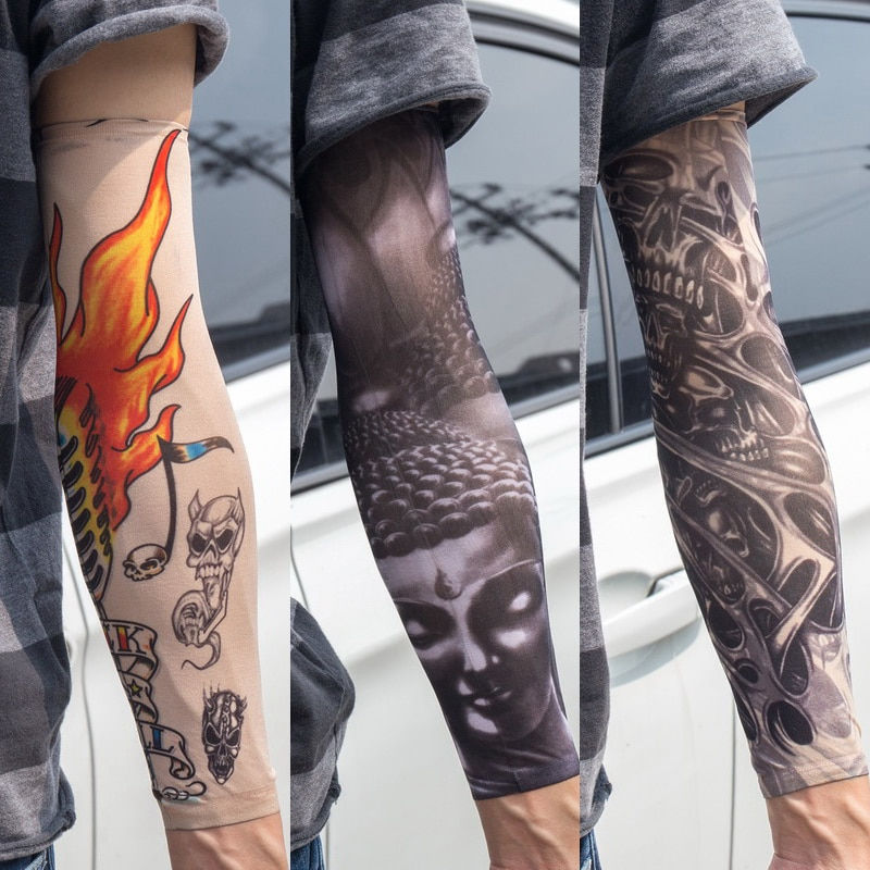 Miniature : 3pcs/Lot New  Temporary Tattoo Wolf Totem Dragon  Cool Men