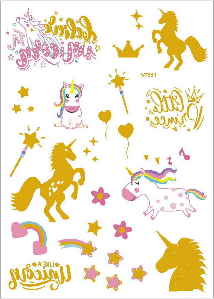 Miniature : Team Bride Tribe Flash Temporary Tattoo Gold Silver Metallic Arrow Love