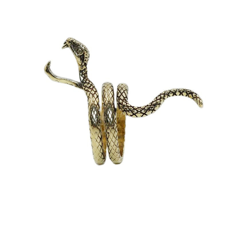 Miniature : Vintage Dragon Shaped Cigarette Ring Gadgets for Men Smoking Pipe Accessories