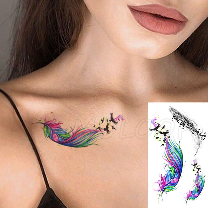 Miniature : Tattoos for Women Men Body Makeup Waterproof Stickers