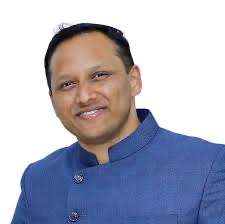 Portrait photo for Dr. Alok B. S., neutral background.