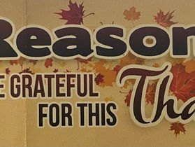 10 Reasons TO BE GRATEFUL FOR THIS Thanksgiving