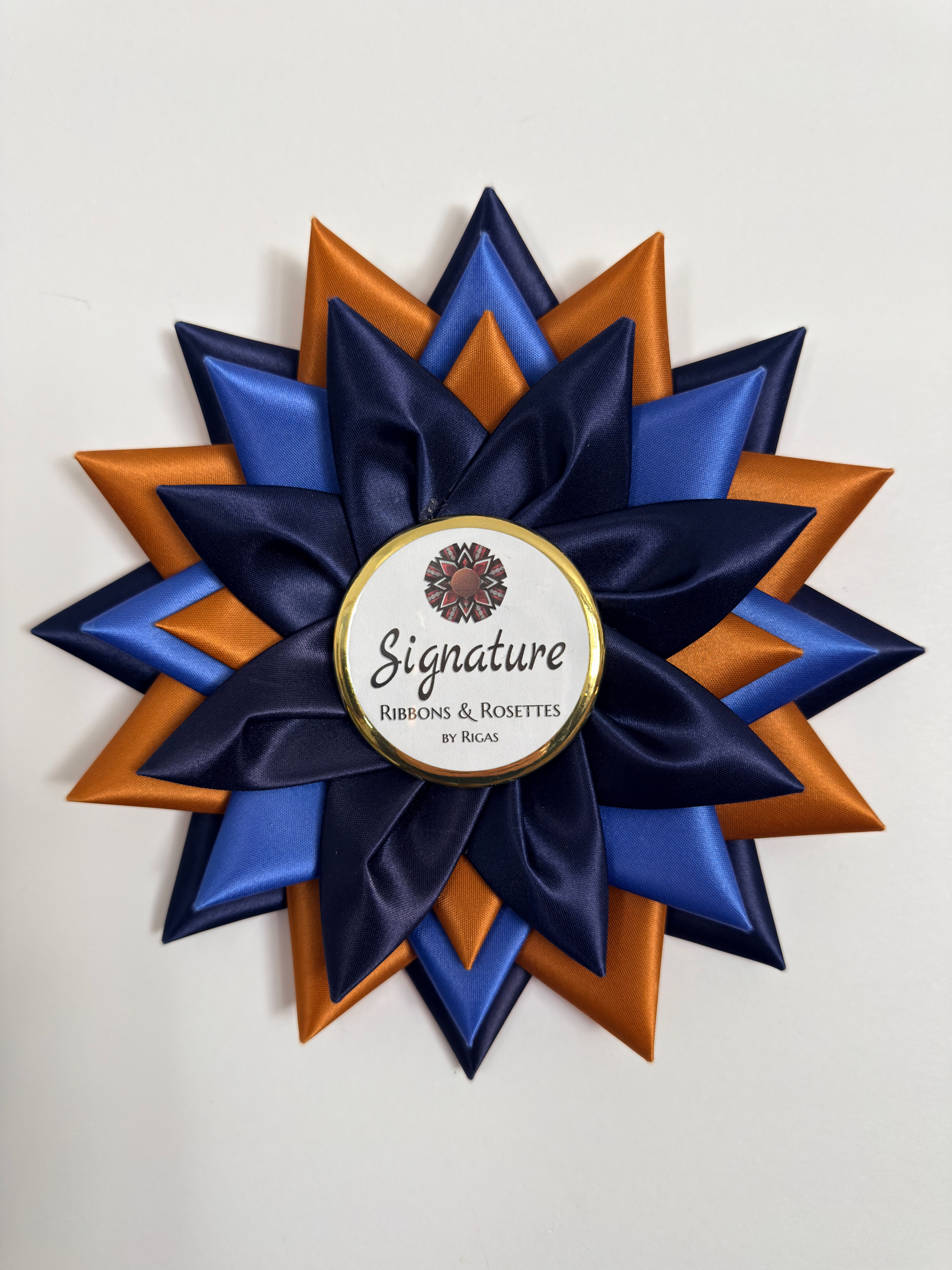 Star - 7.5" Rosette - Your Choice of Colors