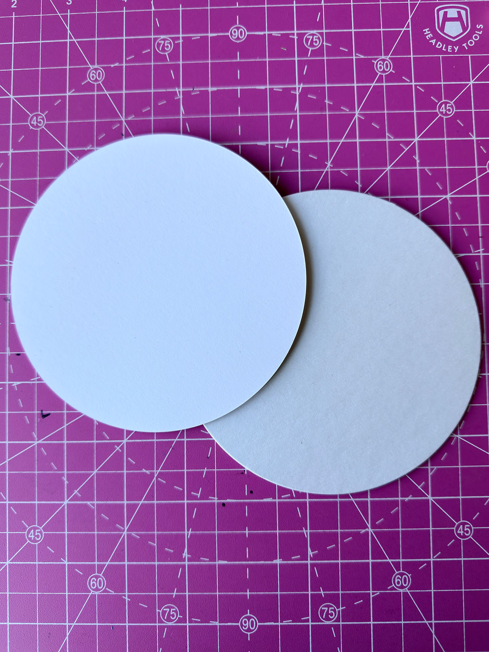 Thumbnail: Cardstock and Backerboard Circles 