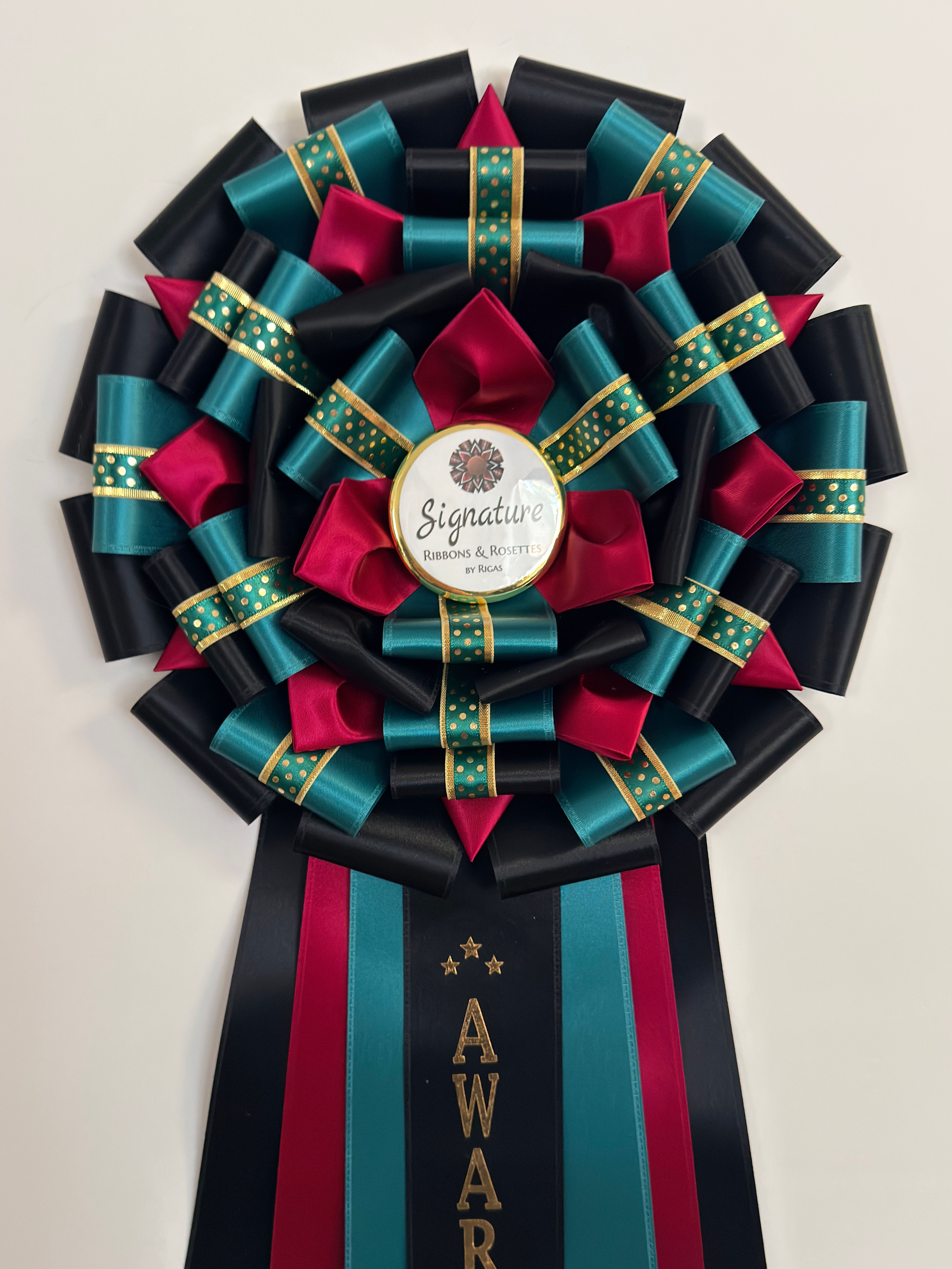 Dazzle - 10" Rosette - Your Choice of Colors