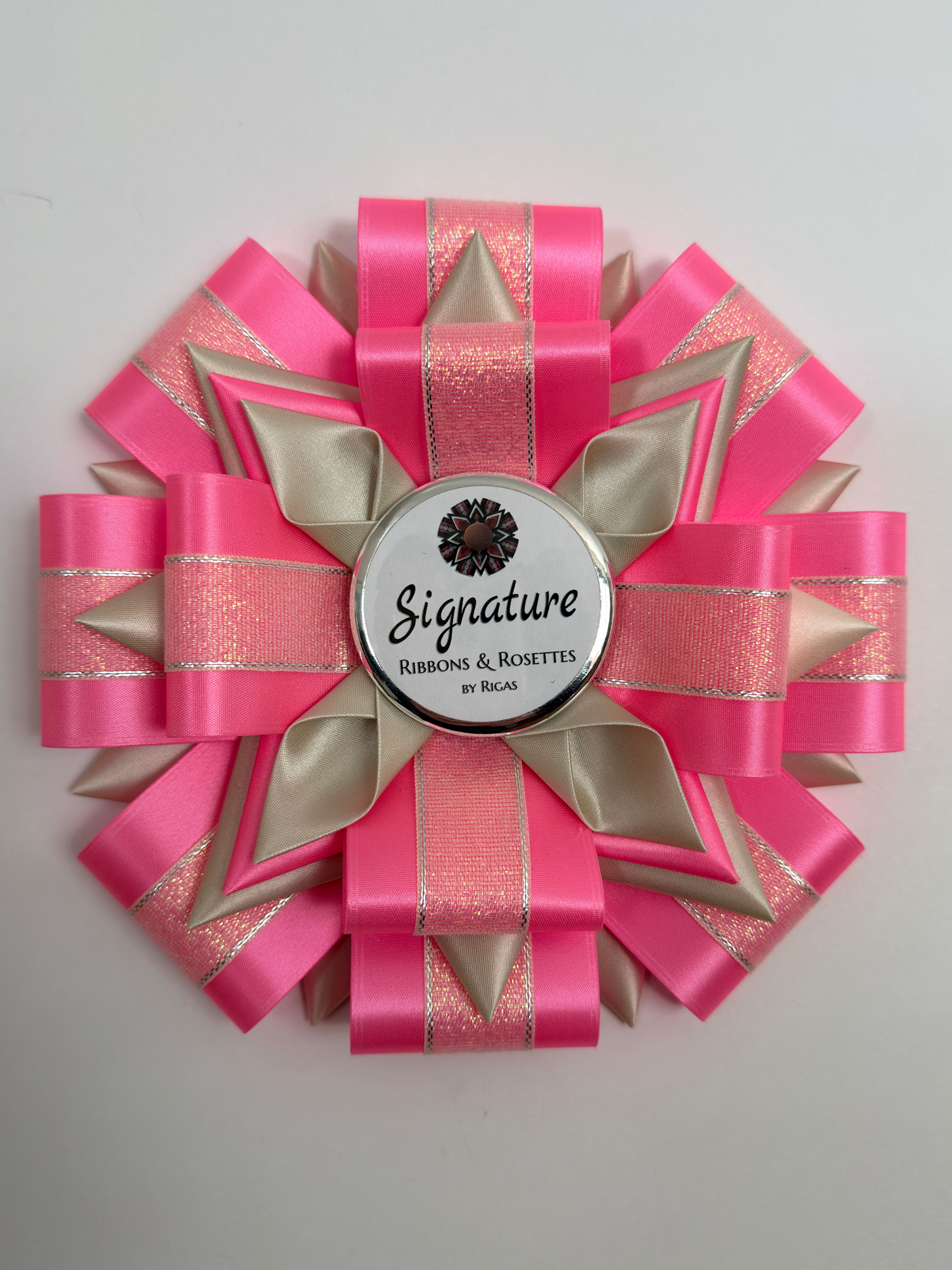 Opal - 7.5" Rosette - Your Choice of Colors
