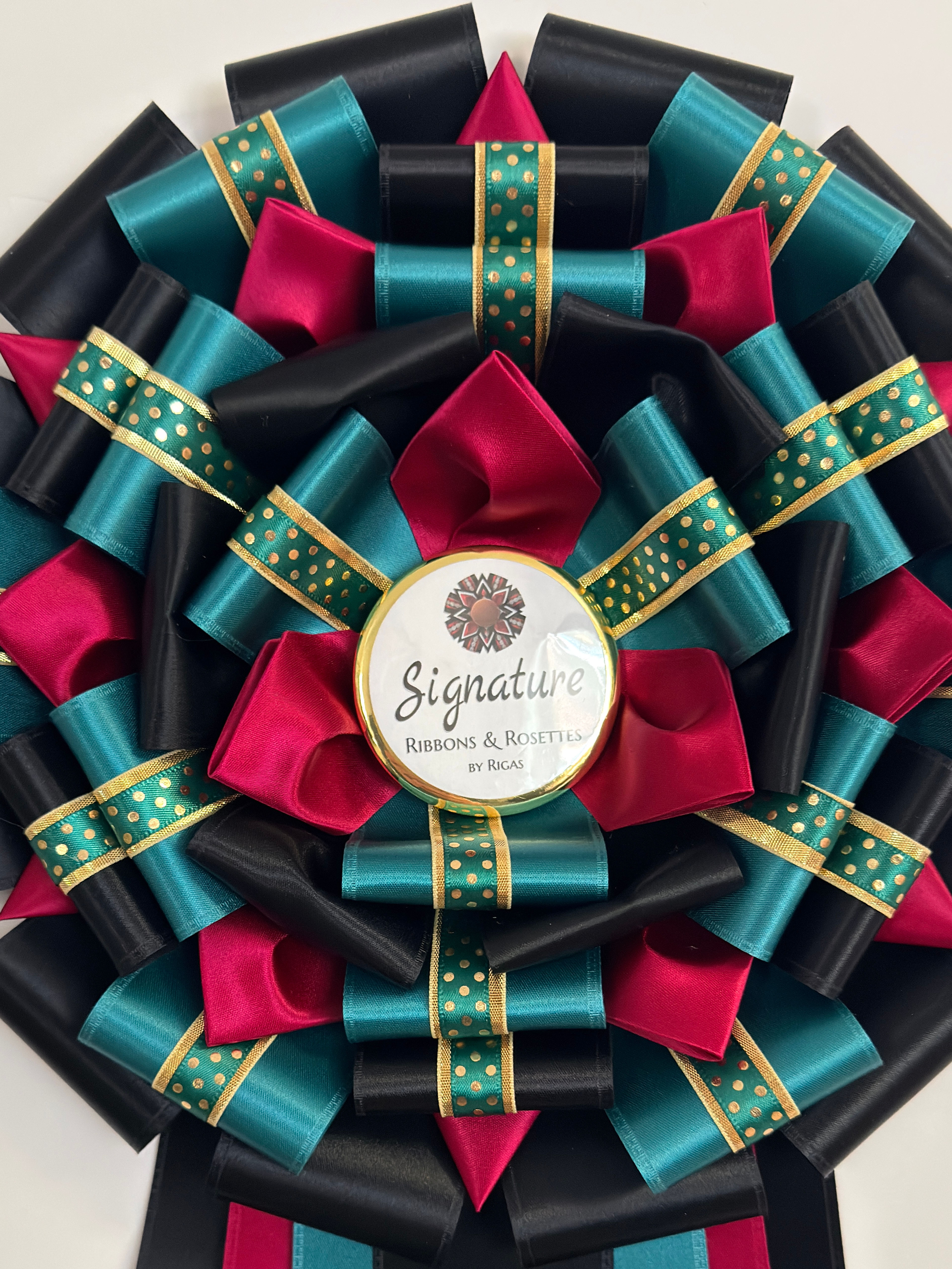 Dazzle - 10" Rosette - Your Choice of Colors