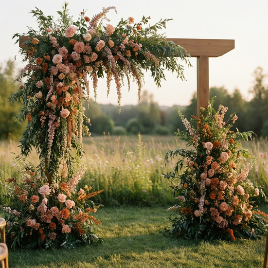 Whimsical Garden Ceremony